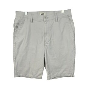 Vans Off The Wall Men's‎ Gray Textured Shorts Size 30 Skate Brand